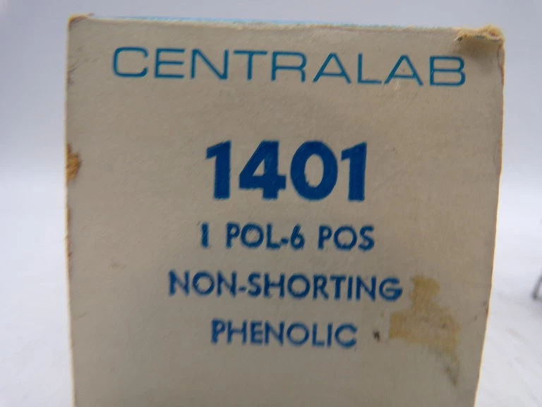 CENTRALAB 1401 SWITCH - Image 1 of 1