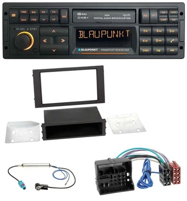 Blaupunkt USB DAB SD MP3 Bluetooth Autoradio für Seat Leon (2012-2020) - schwarz - Bild 1 von 4
