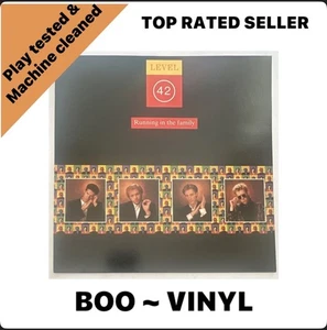 Level 42 ~ Running In The Family ~ Vinyl LP Record 80s EX / EX Condition - Bild 1 von 8
