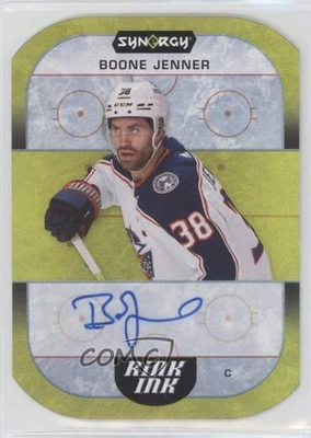 2022-23 Upper Deck Synergy Rink Ink Boone Jenner #RI-BJ Auto - Image 1 of 3