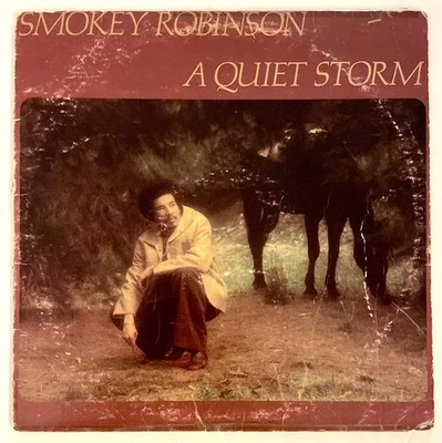 Smokey Robinson (VG) A Quiet Storm LP 1975 VINYL Album TAMLA De La Soul MOTOWN - Image 1 of 4