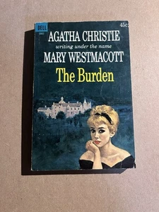 THE BURDEN by Mary Westmacott 1963 Dell FIRST PRINTING paperback GOTHIC - Picture 1 of 3