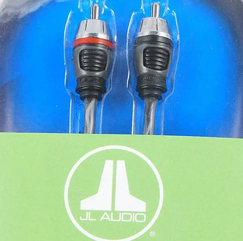 JL AUDIO XD-CLRAIC2-3 2-CHANNEL 3 FEET RCA CABLE FLEX QUAD TWISTED HIGH QUALITY - Image 1 of 1