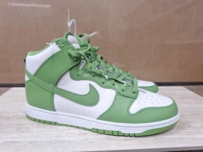 Zapatos para hombre Nike Dunk High retro blancos-clorofila DV0829-101 talla 13 Foto 1 de 4