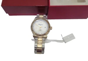 Salvatore Ferragamo 1898 Sport Quartz Silver Dial Men's Swiss Watch - Picture 1 of 7