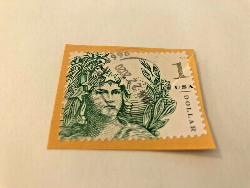 Stamp, USA, 1 DOLLAR, 2018, Used Stamp Collectors - Image 1 of 1