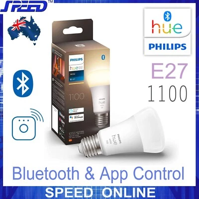 PHILIPS Hue White 1100 LED Bulb A60 - E27 - (Bluetooth & WiFi Controls) - Image 1 of 4