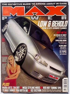 MAX POWER FEB 2001 AUDI A3 - MK3 GOLF - MATRIX MEGANE - WIDE 306 - CLITHEROE CRU - Bild 1 von 1