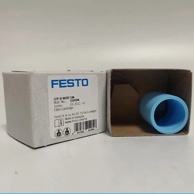 1piece new festo LFP-D-MIDI-5M 159594 series air source filter element - Image 1 of 3