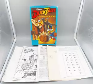 Duck Tales The Quest For Gold DS Big Box PC MS-DOS solo scatola e manuale!! - Foto 1 di 12