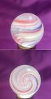 Gorgeous Handmade German Peppermint Candy  Color Onionskin Marbles .72" 