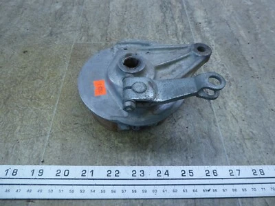 1972 Honda CL100 Scrambler H1568-1) rear brake plate hub drum Foto 1 de 4