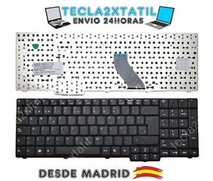 TECLADO PARA ACER Extensa 5235 5635 5635G 5635Z 5635ZG 7220 ESPAÑOL NUEVO NEGRO - Imagen 1 de 1