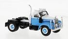 Brekina 85976 HO Scale 1953-19 Mack B61 Semi Tractor Cab - Blue and White