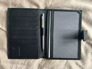 Cartera Pasaporte - Tienda Emirates - Porta Documentos de Viaje de Cuero Italiano - Nueva en Caja - Imagen 1 de 9