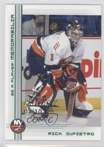 2000-01 ITG Be A Player Memorabilia /10 Rick DiPietro #497 Rookie RC
