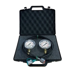 Flowfit Pressure Test Kit, 2 X 63mm Pressure Gauges & 1 X Micro Hose - Picture 1 of 2
