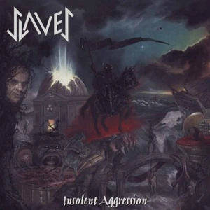SLAVES - Insolent Aggression (LIM.300 SPLATTER V.*BLACK/THRASH METAL*SLAYER*INSA - Bild 1 von 2