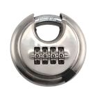 Conveniently Set and Remember Your 4 Digit Combo with Round Combination Lock