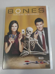 Bones Season 3 - 4 DVD Spanish English + Extras - AM - Picture 1 of 4