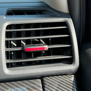 Vent tab inserts for 5th Generation Toyota 4runner (2014 - 2024). Set of 4 - Red - Picture 1 of 2