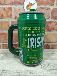 2013 Cool Gear 33 Unzen Thermobecher mit Griff Irish Pot o'Gold Saint Patrick's - Bild 1 von 9