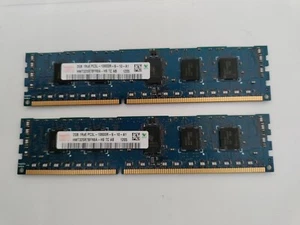 Hynix 4GB 2GB 1RX8 PC3L-10600R Server Memory (2X2GB) - Picture 1 of 2