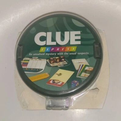 Clue Express Board Game from Parker Brothers 2007 (Travel Game) New & Sealed  - Image 1 of 4