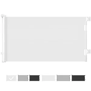 Baby Gate Retractable Gates for Stairs or doorways Indoor/Outdoor(White) 33"x55" - Picture 1 of 5