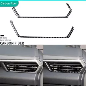 Real Carbon Fiber Dashboard Air Vent Outlet Cover For Nissan Altima Teana 19-25 - Picture 1 of 24