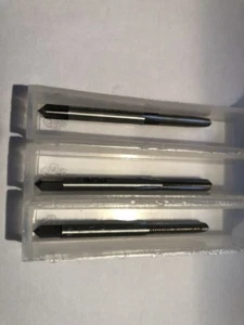 6-32 GH3 3 FLÖTEN SCHNELLARBEITSSTAHL 3 STÜCK GEWINDEBOHRER SET HERGESTELLT IN USA - Bild 1 von 1