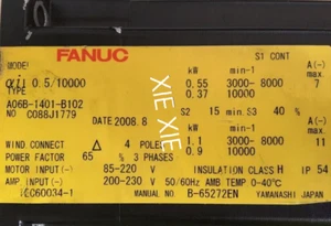 FANUC A06B-1401-B102 Brand new Servo Motor  shipping  Via Fedex or DHL - Picture 1 of 1