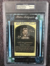 2012 Legends of The Hall Red Schoendienst #8/91 PSA/DNA PSA GEM MINT 10