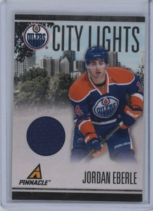 2010-11 Pinnacle City Lights Materials Jersey #89 Jordan Eberle 242/499  *S6498