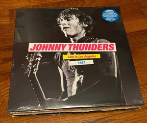 JOHNNY THUNDERS Live in Los Angeles 1987 DOUBLE LP Vinyl Album NEW - Picture 1 of 1