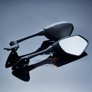 PARA SUZUKI GSXR 1000/ABS L7 AL7 PAR Espejos NEGRO MATE 2017-2022 21 PLEGABLES - Imagen 1 de 4