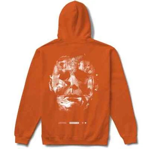 PRIMITIVE X HALLOWEEN "SCENES" Orange Mens L Hoodie Sweatshirt Michael Myers - Picture 1 of 4