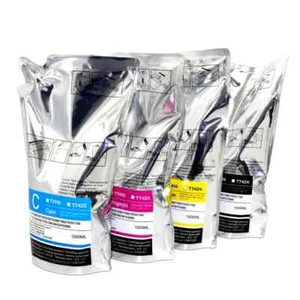 4 Color Hdk Dye Sublimation Ink Bag T741 For F6200 7200 6270 6200 With Chips - Picture 1 of 4