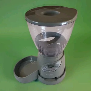 PETMATE DRY PET FOOD FEEDER UP TO 3 PORTION CONTROLLED MEALTIMES PROGRAMABLE EBS - Picture 1 of 6