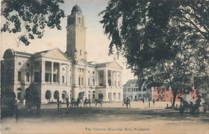 Singapore Postcard, The Victoria Memorial Hall (J18) - Picture 1 of 2