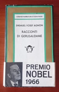SHEMUEL YOSEF AGNON "GESCHICHTEN VON JERUSALEM" MONDADORI 1966 II ED. MIT SCHELLE - Bild 1 von 2