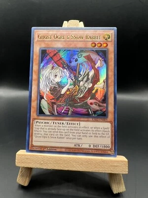 Ghost Ogre & Snow Rabbit 1st Edition Ultra Rare RA02-EN009 Yu-Gi-Oh - Image 1 of 2