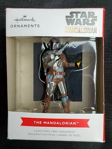 Hallmark 2021 Star Wars The Mandalorian Keepsake Árbol de Navidad Adorno NUEVO - Imagen 1 de 2