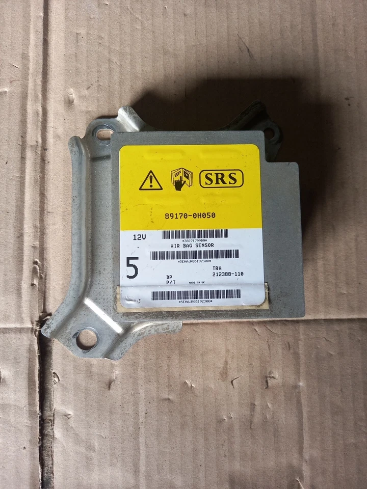 CENTRALINA SENSORE AIRBAG CRASCH SRS TOYOTA AYGO 1.0 WT-I (20052014) PEUGEOT 10 - Immagine 1 di 1