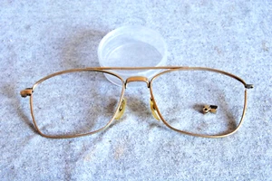 vintage aviator eyeglasses sunglasses pilots frames broken for parts or repair - Picture 1 of 2