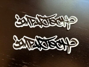 IMPAKTECH PRODUCTS CUSTOM OEM 2pc STICKER SET FOR SUZIKI - Picture 1 of 1