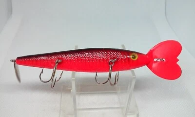 Señuelo de pesca de colección de algodón Cordell Slippin Shad naranja/negro 3,75" superficie superior Foto 1 de 4