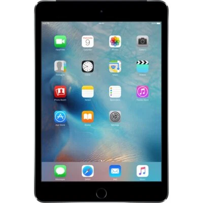 Apple iPad Mini 4 (2015) 7.9" 16GB Space Gray (WiFi + Cellular) - Acceptable - Image 1 of 4