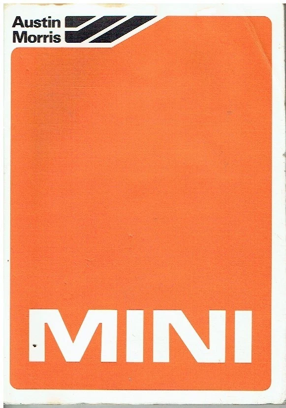MINI CITY/E HL HLE SPRITE MAYFAIR 95 VAN/PICK-UP ORIGINAL 1982 OWNERS HANDBOOK - Image 1 of 1