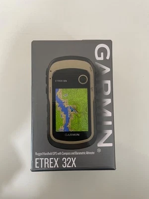 Garmin eTrex 32X 2.2 inch Rugged Handheld GPS Navigator - Black/Tan - Image 1 of 4